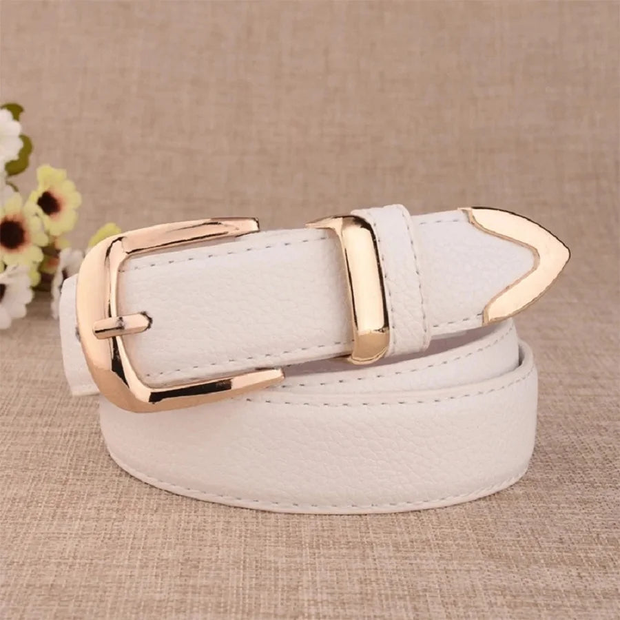 Women's Trousers Belt Leather