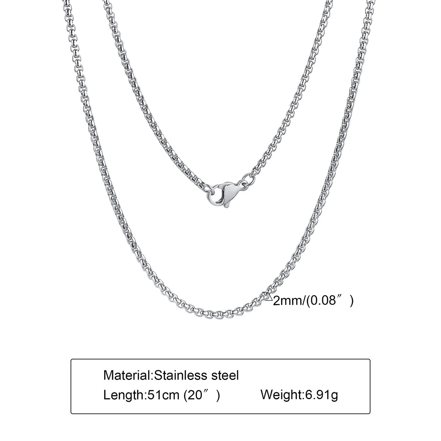 Round Box Chain