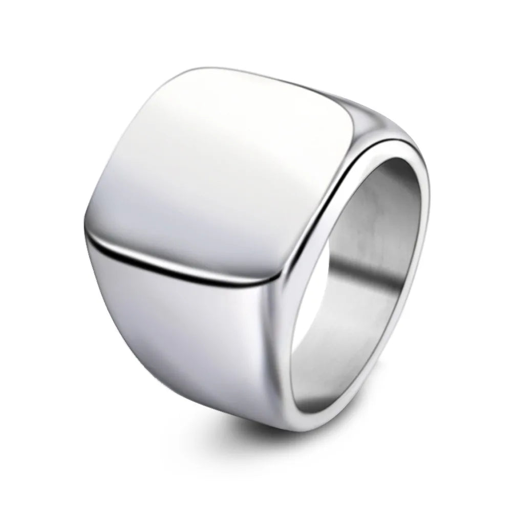 Stainless Steel Square Ring