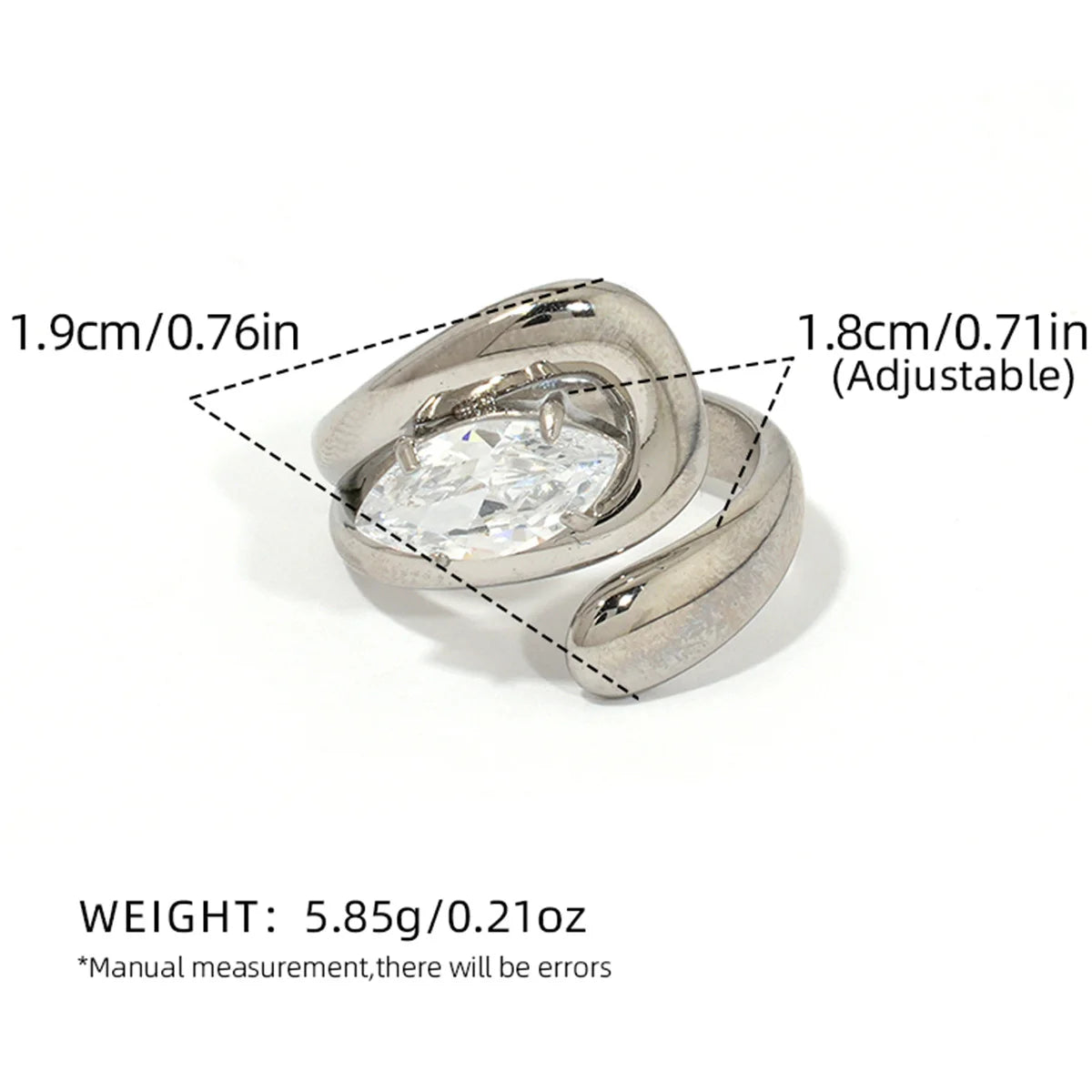 Stainless Steel Delicate Ring