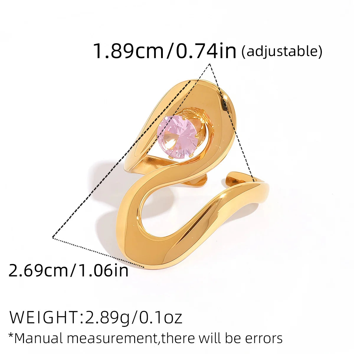 Stainless Steel Delicate Ring