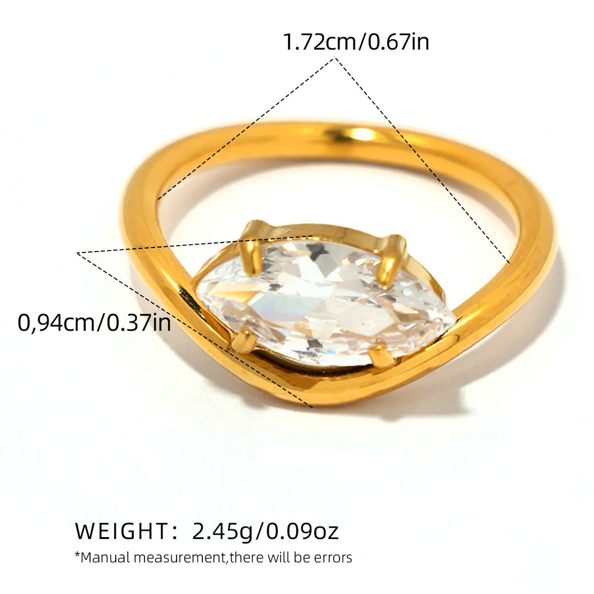 Stainless Steel Delicate Ring