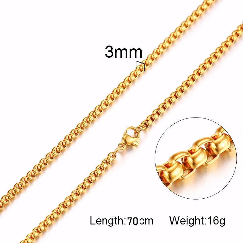 Round Box Chain