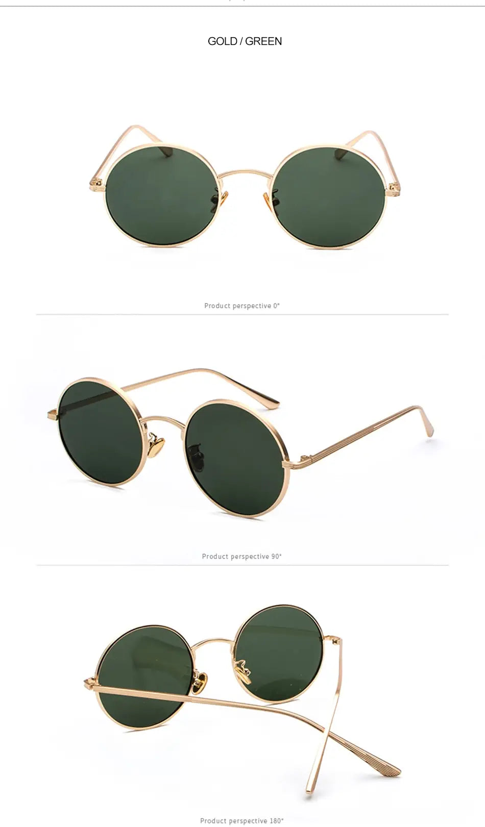 circle  Style Men Sunglasses