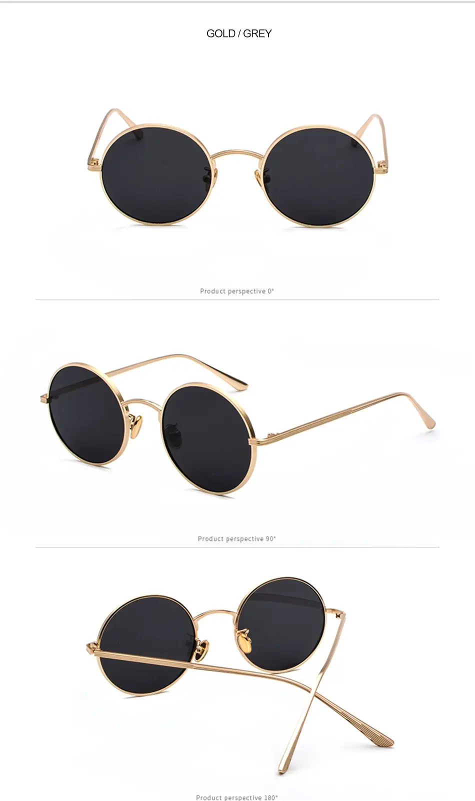 circle  Style Men Sunglasses