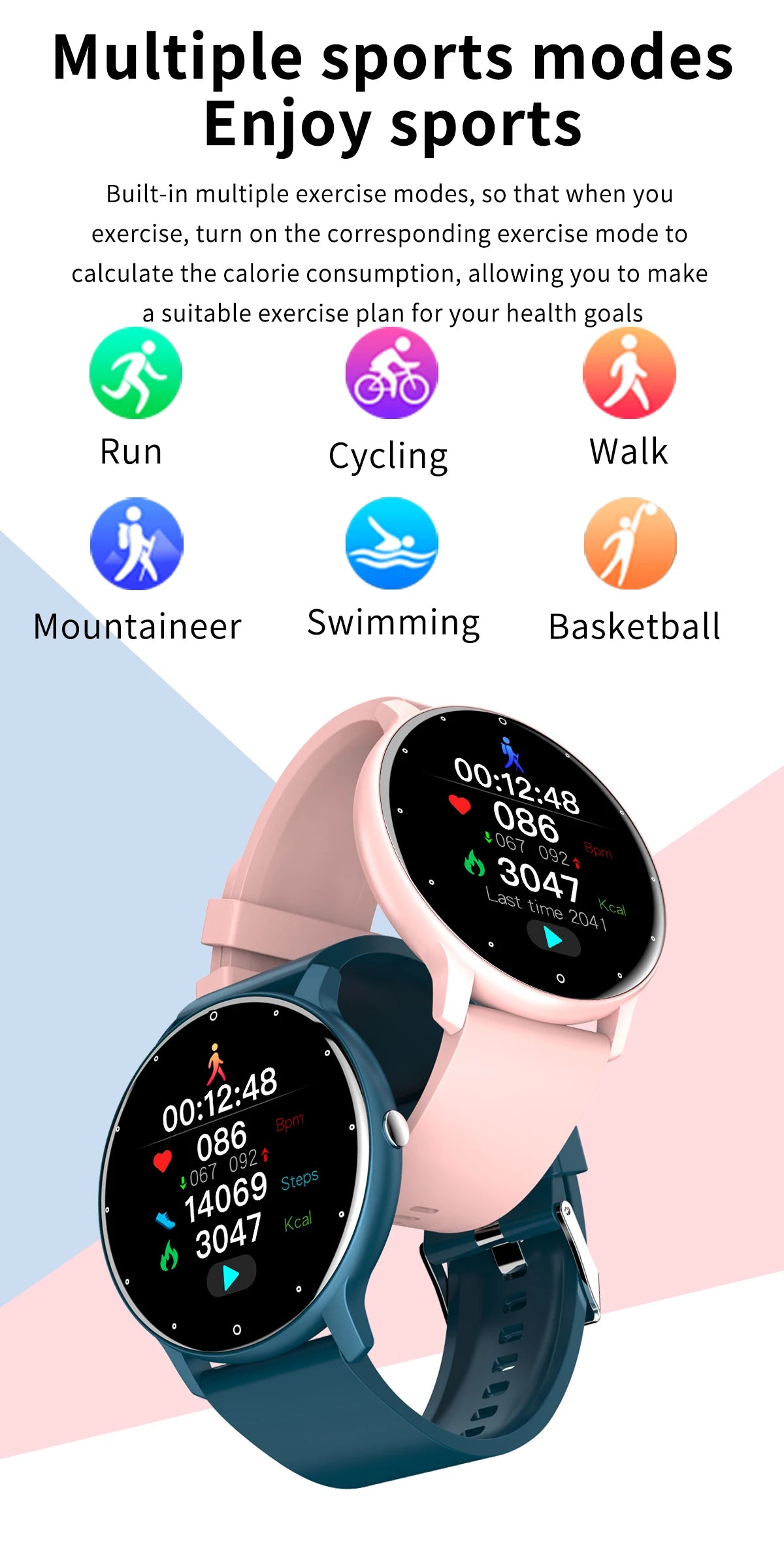 Women Smart Band Watch