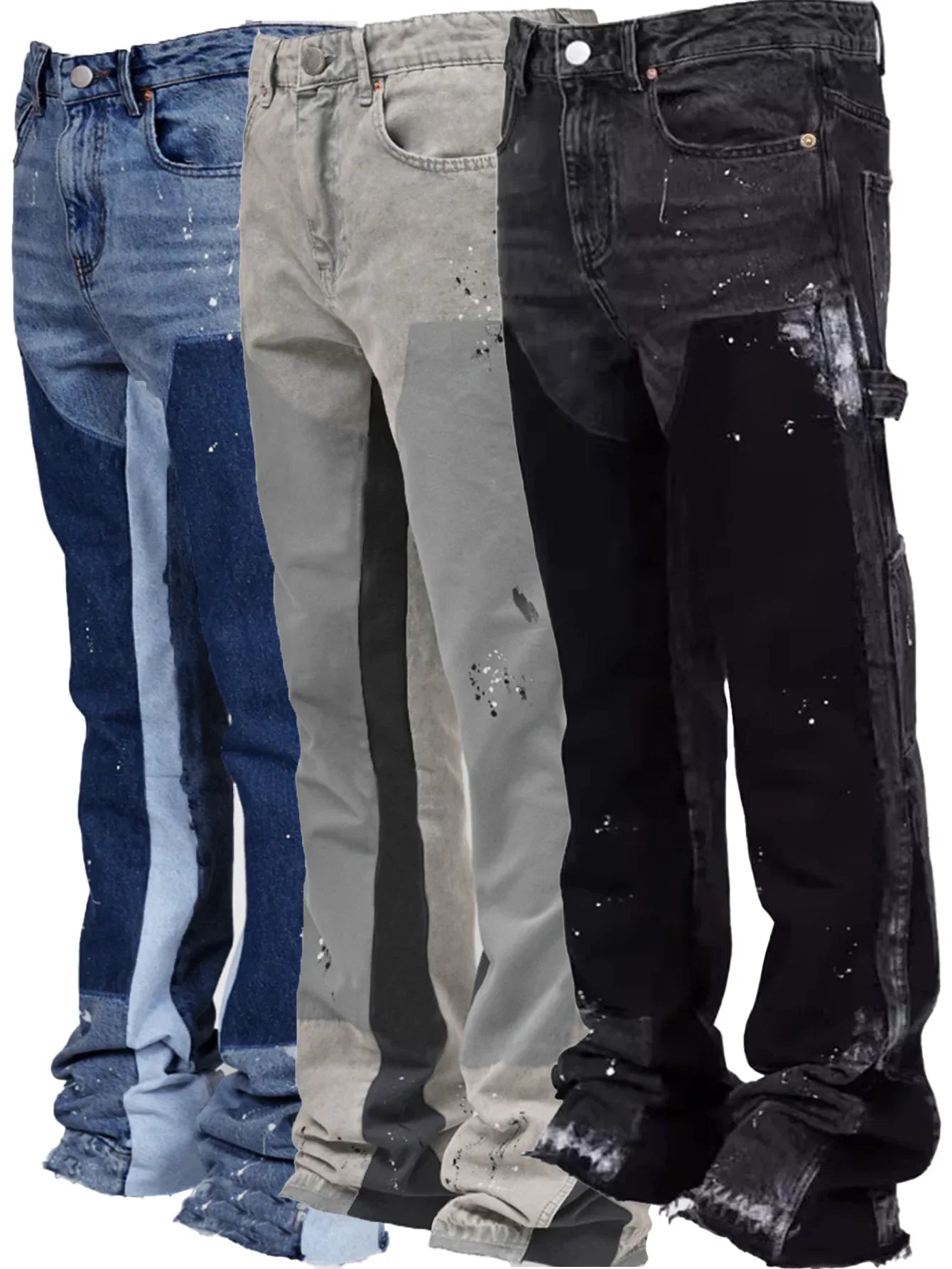 Layered Flared Pants