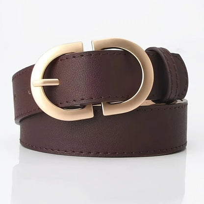 Women's Solid Color Waist Belt