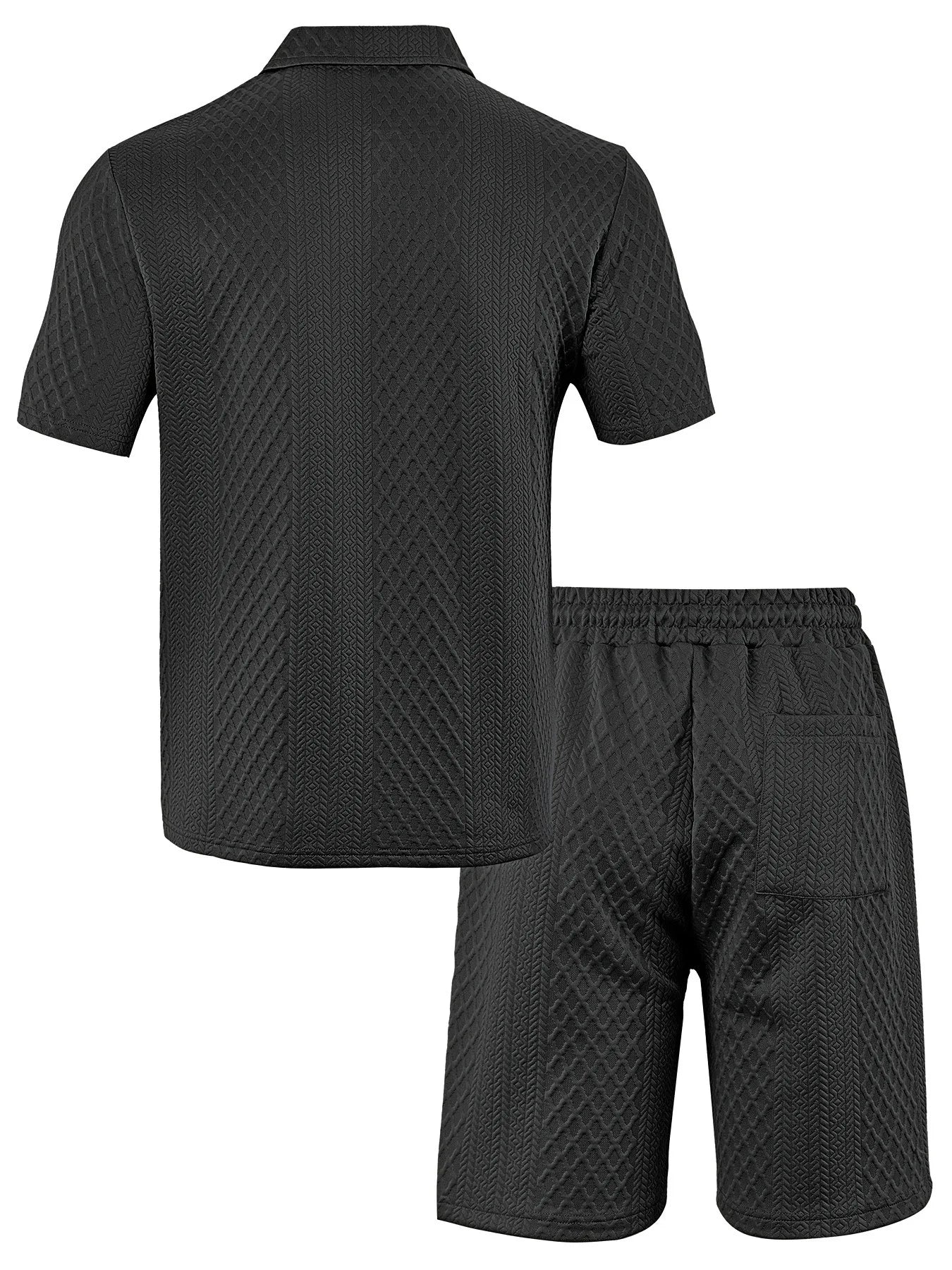 Summer Casual Sportswear Shirt And Shorts