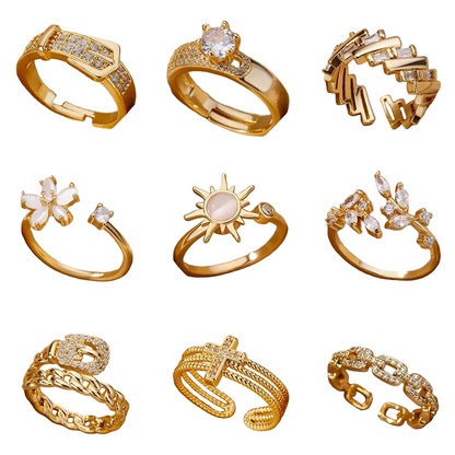 Luxury Geometric Rings