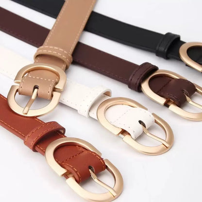 Women's Solid Color Waist Belt