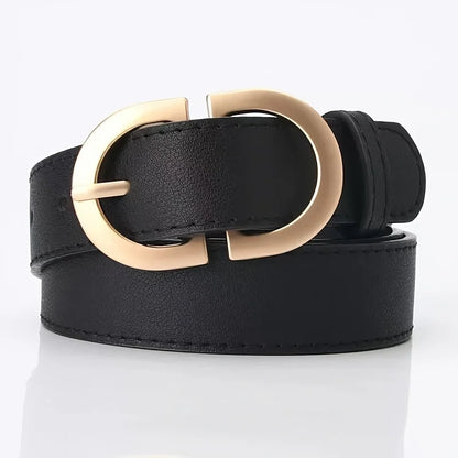 Women's Solid Color Waist Belt