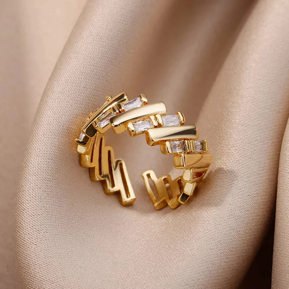 Luxury Geometric Rings