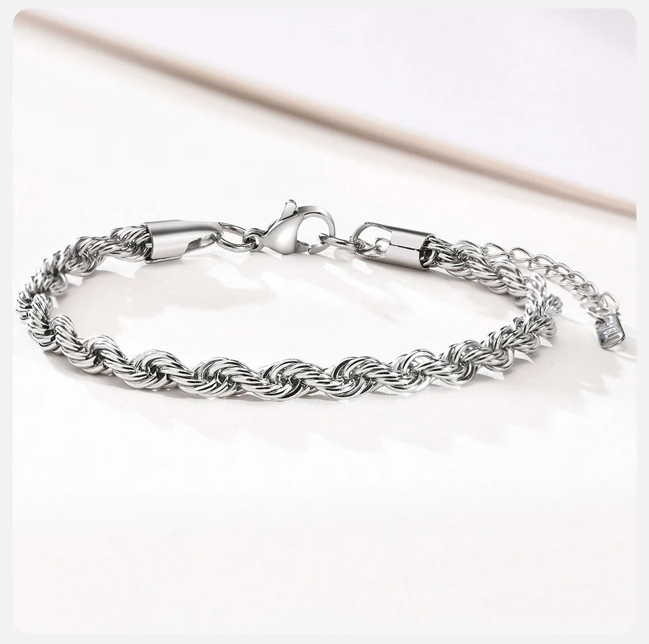 Unisex Rope Chain Bracelets