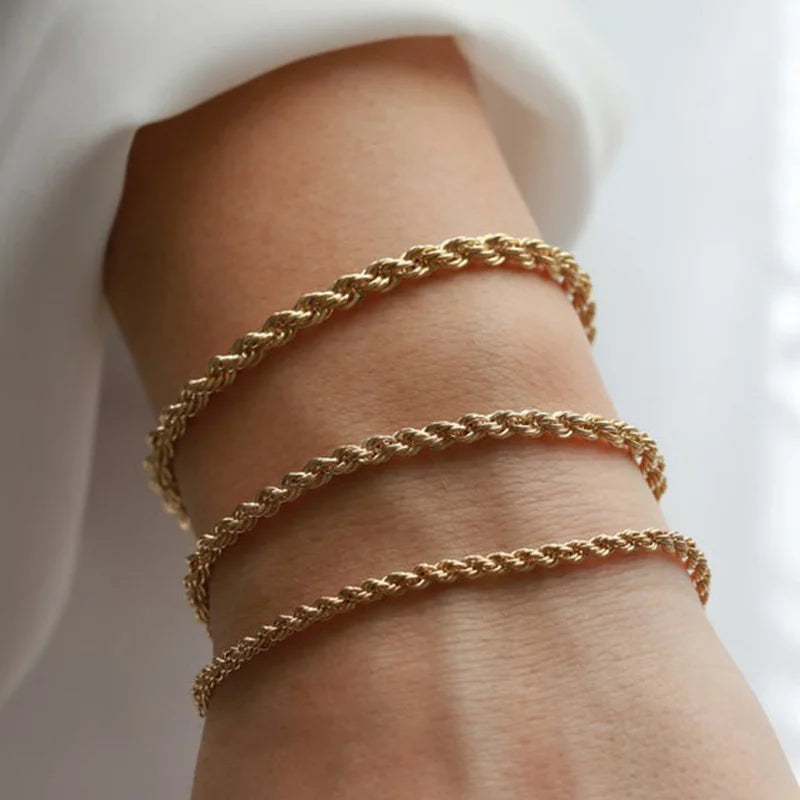 Unisex Rope Chain Bracelets