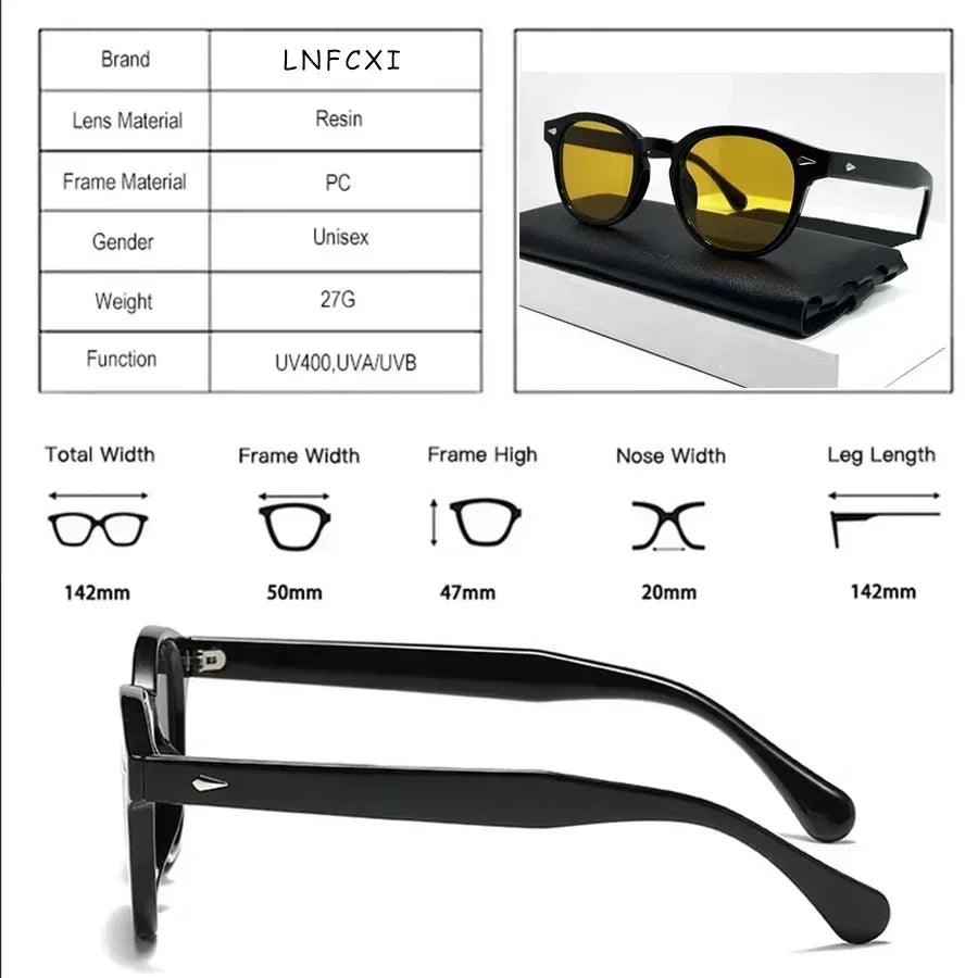 Retro Round Sunglasses