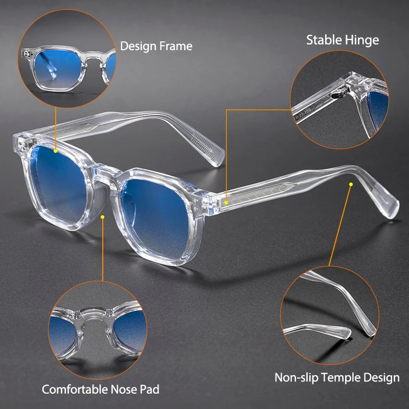 Men Sunglasses Frame Square