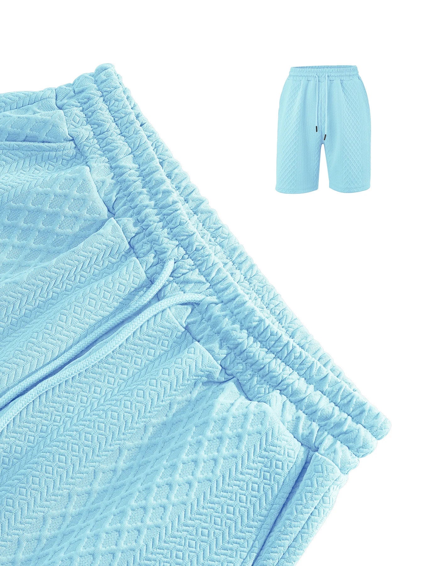 Summer Casual Sportswear Shirt And Shorts