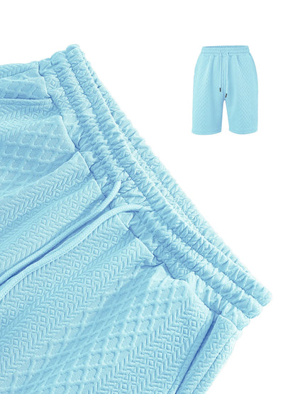 Summer Casual Sportswear Shirt And Shorts