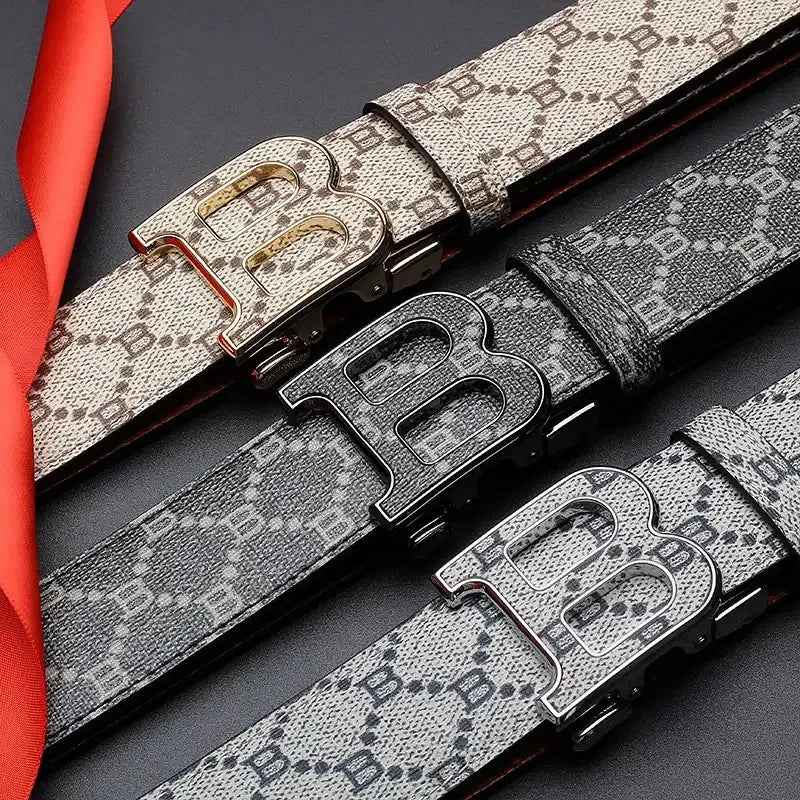 Business Men Belt Luxury