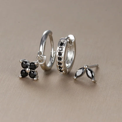 Trendy Stainless Steel Flower