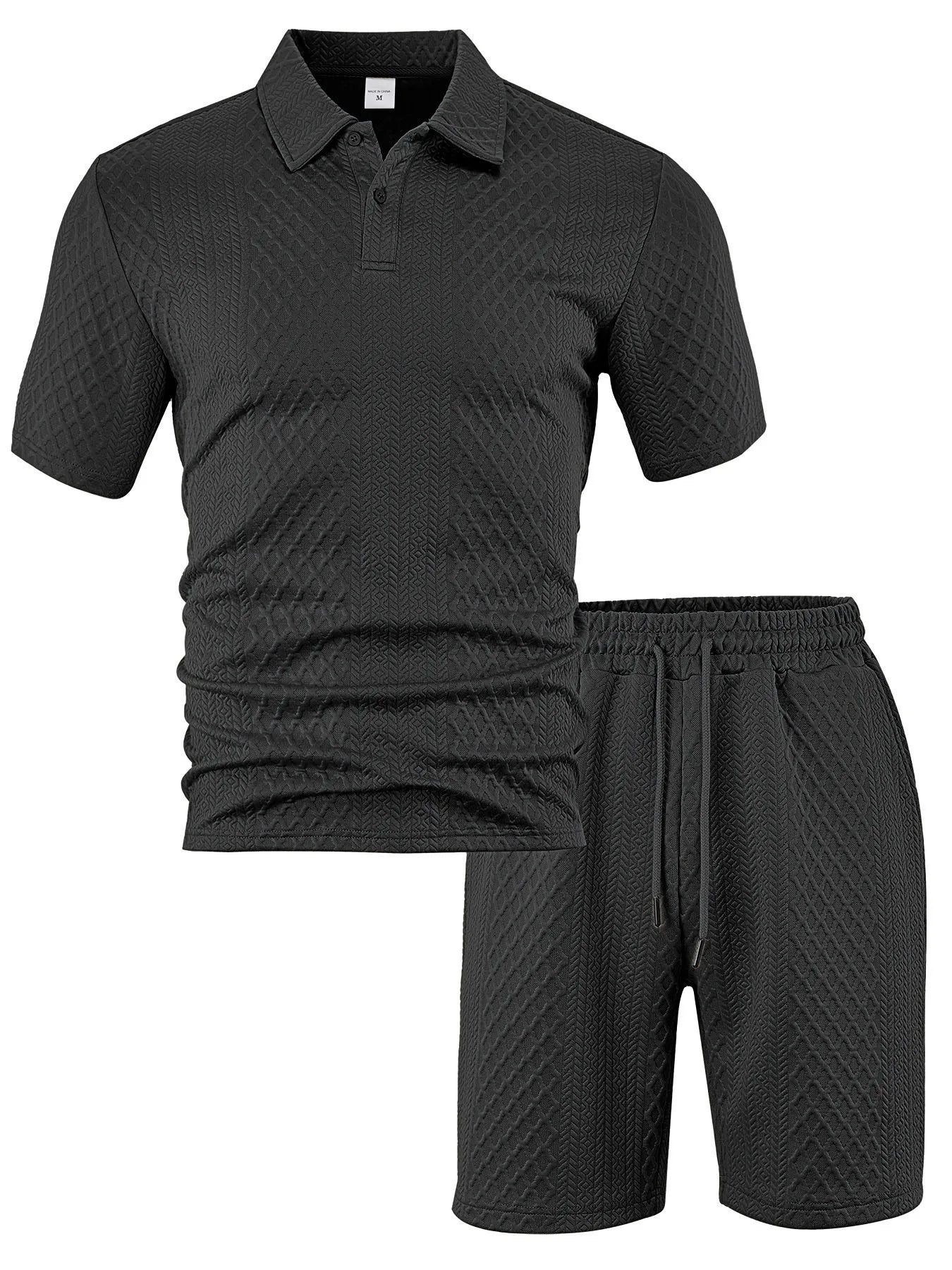 Summer Casual Sportswear Shirt And Shorts