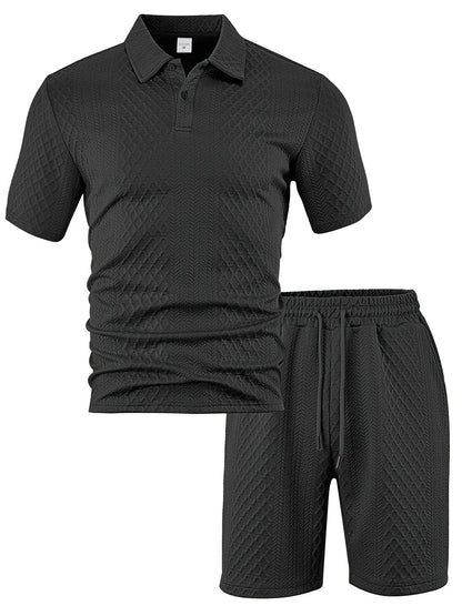 Summer Casual Sportswear Shirt And Shorts