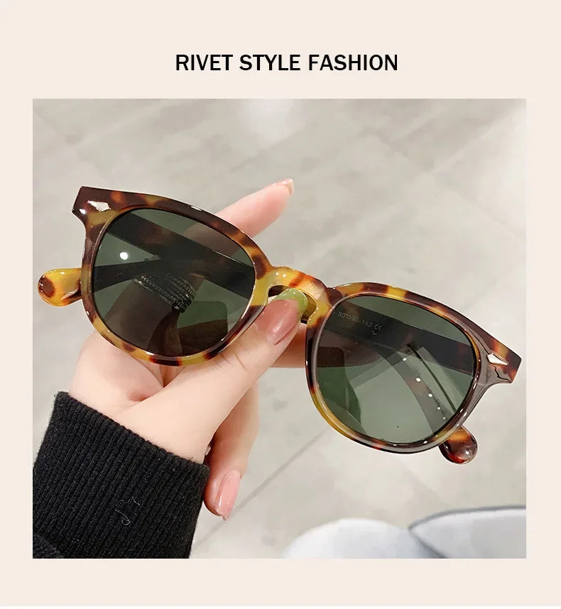 Retro Round Sunglasses