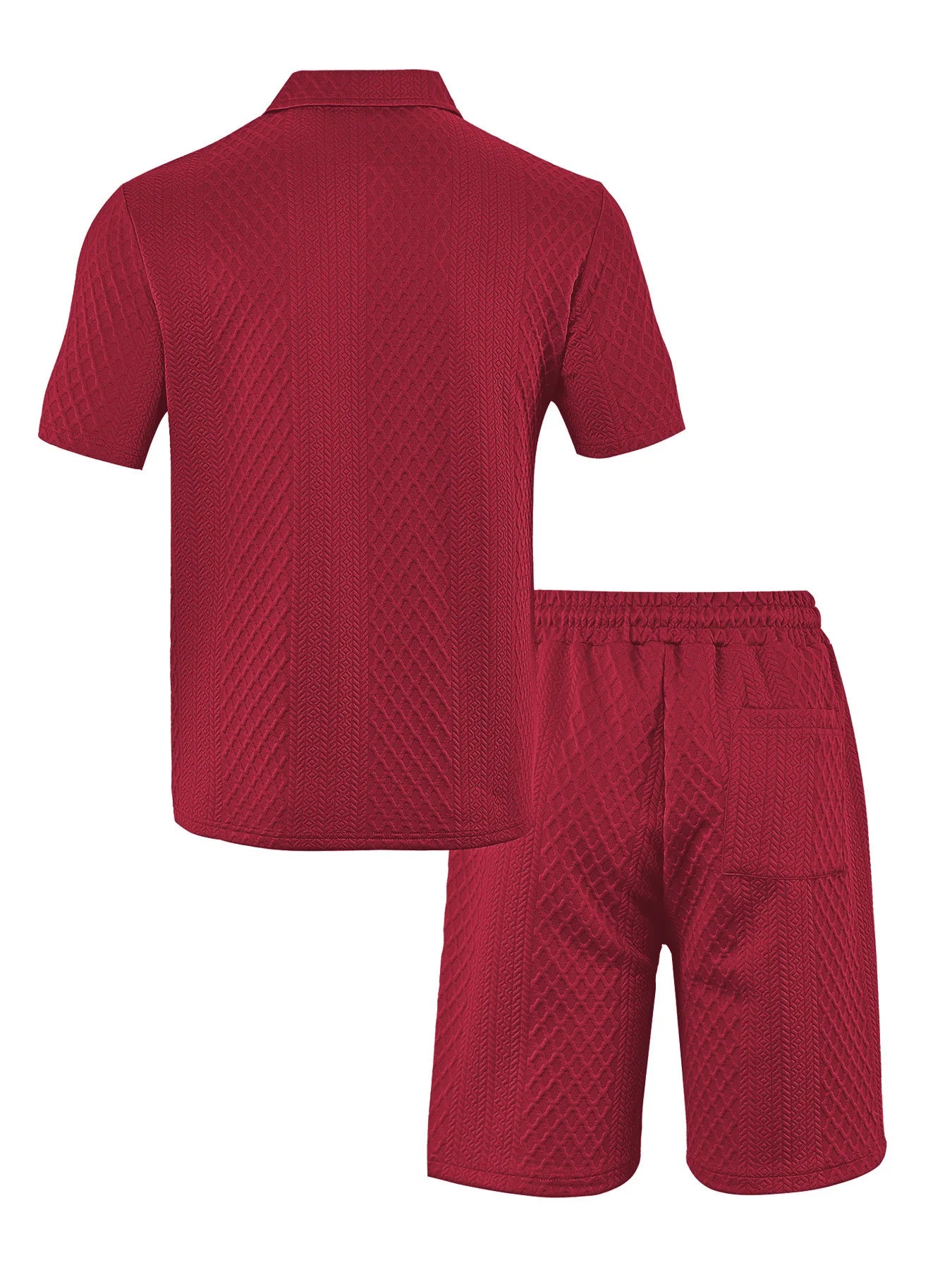 Summer Casual Sportswear Shirt And Shorts
