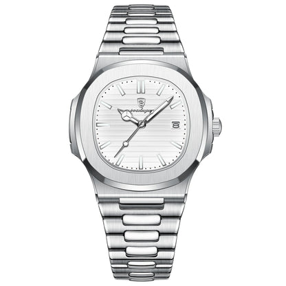 Square Luxury Men Wristwatch