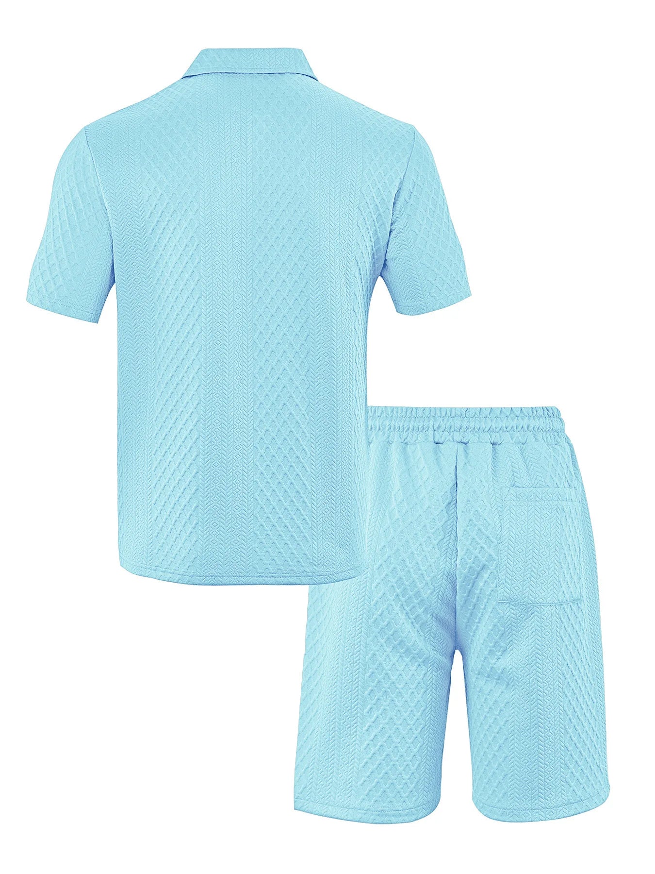 Summer Casual Sportswear Shirt And Shorts