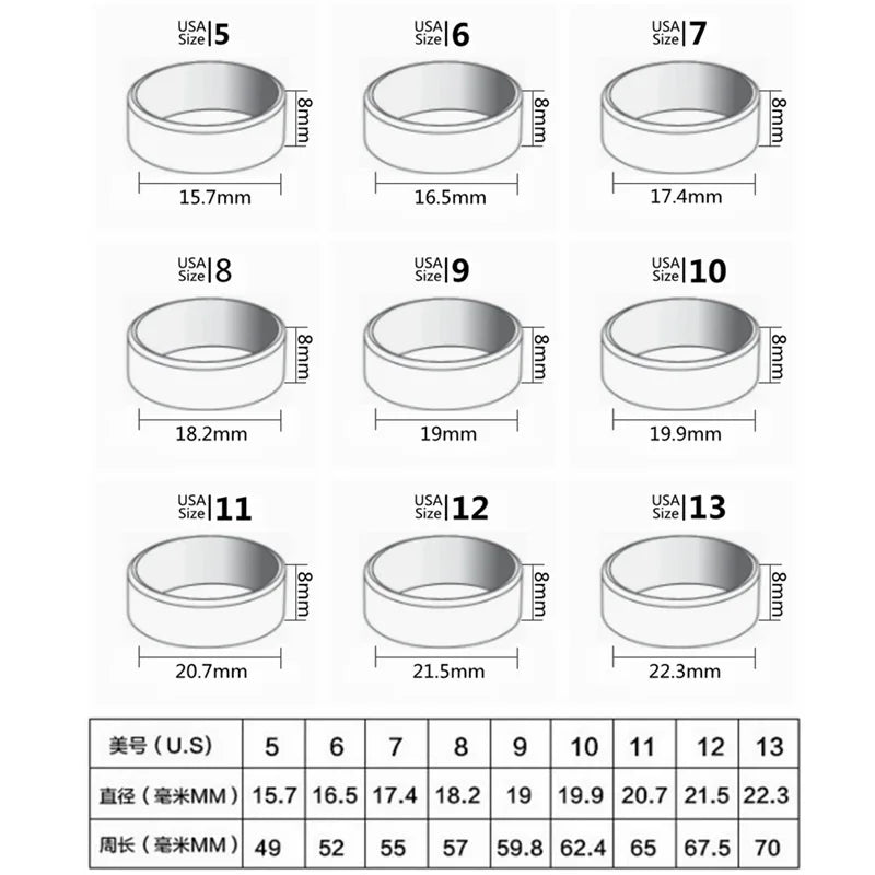 Stainless Steel Square Ring