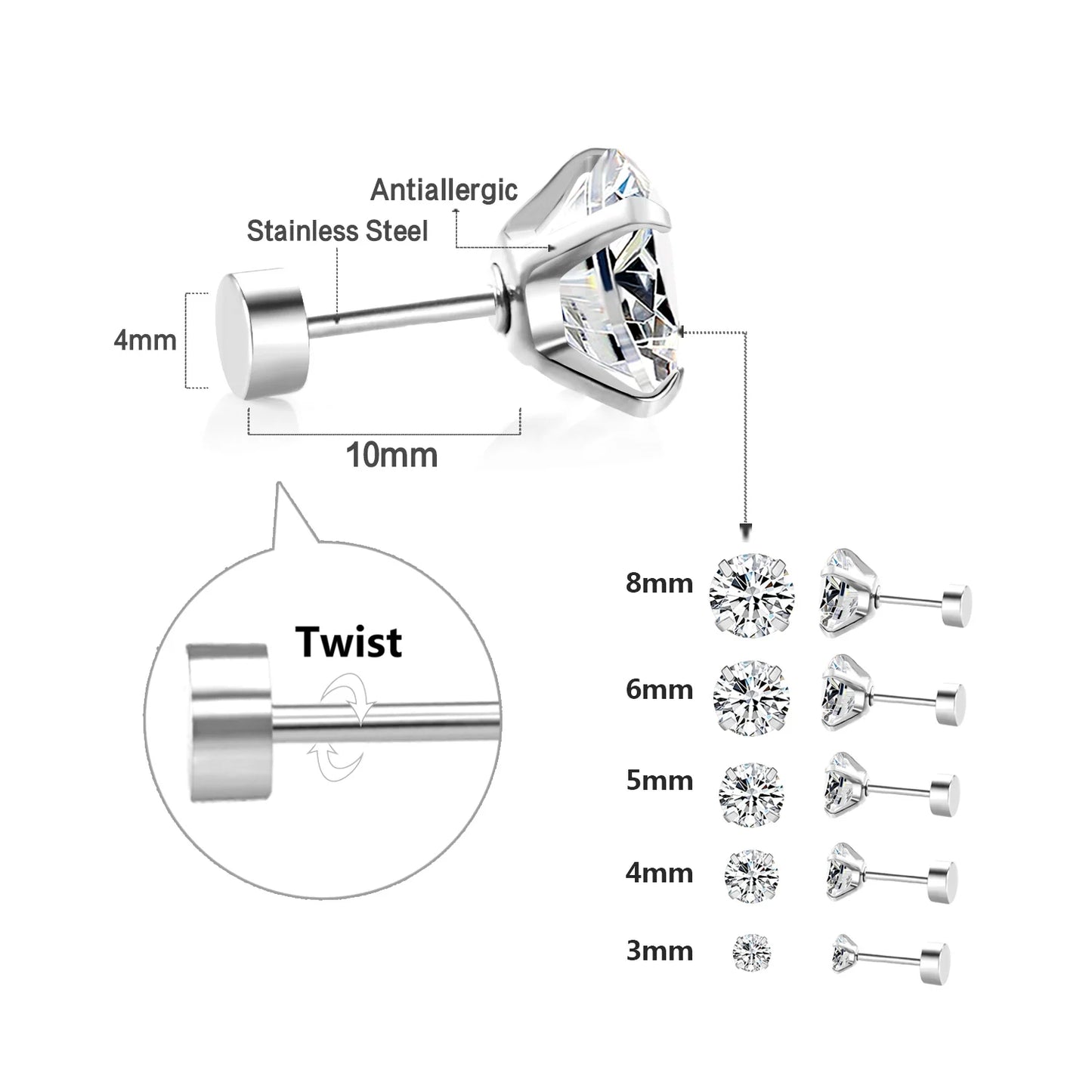 Stainless Steel Crystal