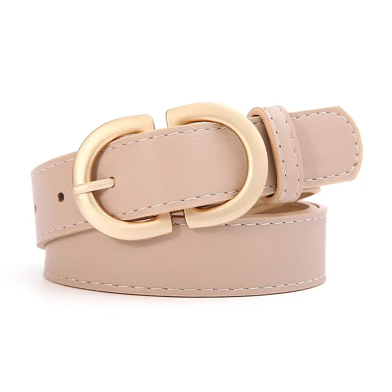 Women's Solid Color Waist Belt