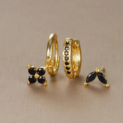 Trendy Stainless Steel Flower