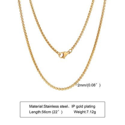 Round Box Chain