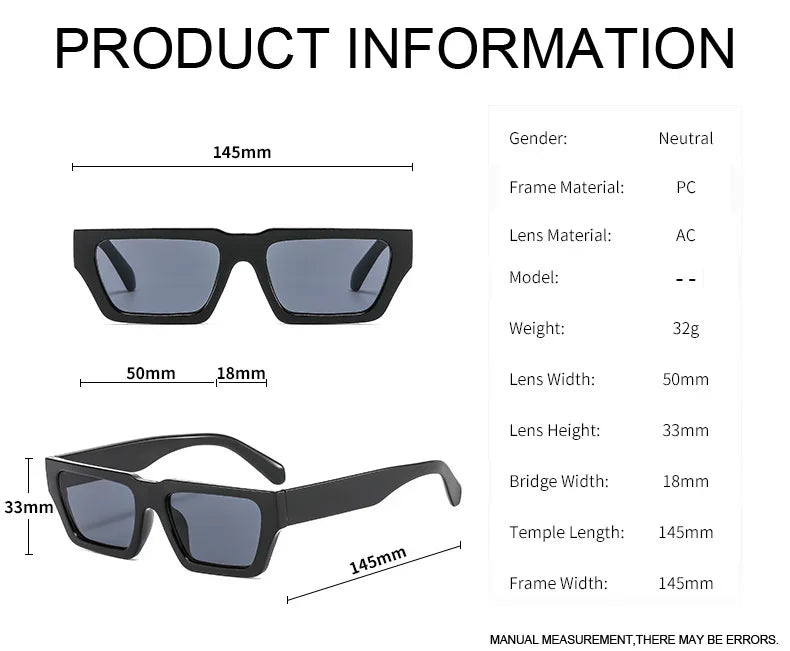 Square Vintage Sunglasses