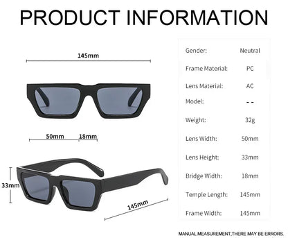 Square Vintage Sunglasses