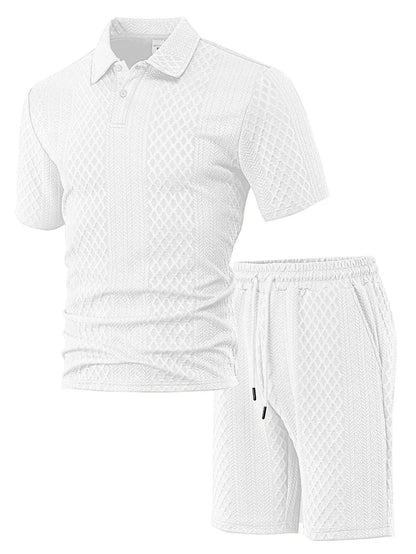 Summer Casual Sportswear Shirt And Shorts
