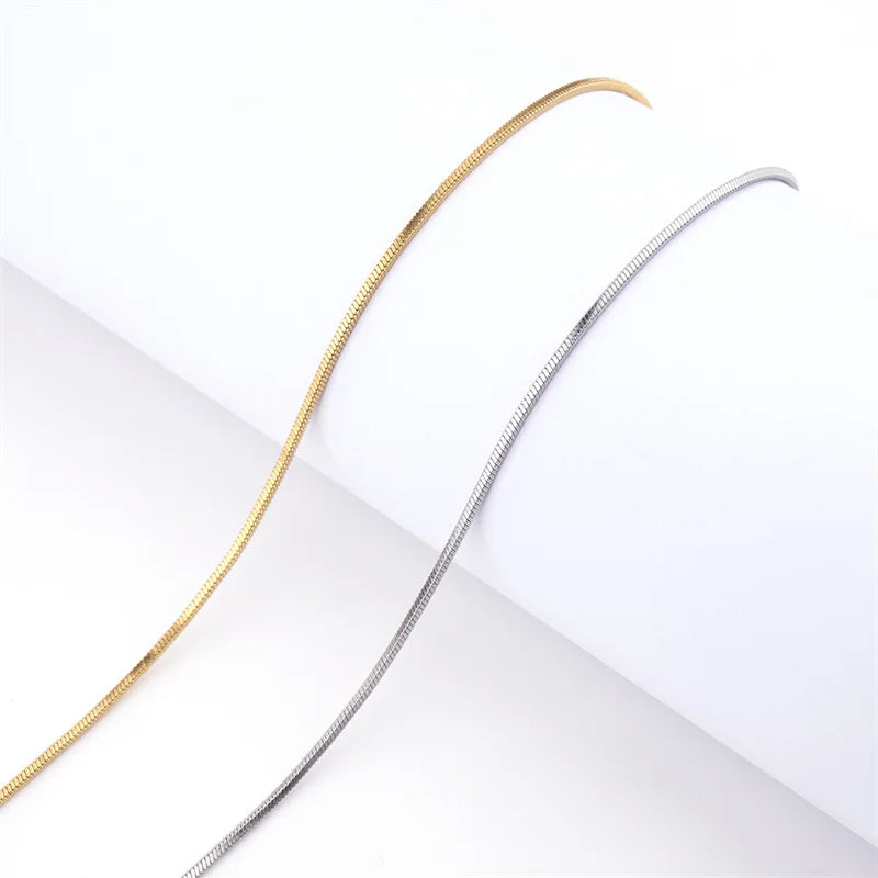 Gold Color Stainless Steel Necklace