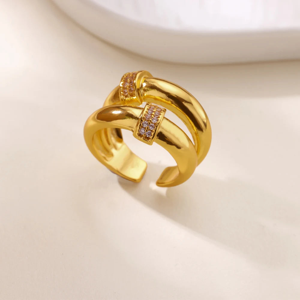 Luxury Geometric Rings