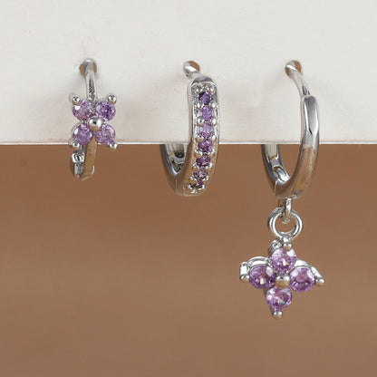 Trendy Stainless Steel Flower