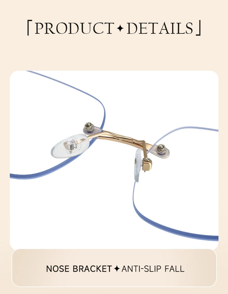 Rimless Photochromic Glasses