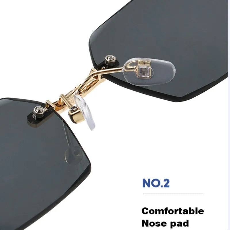 Rimless Sunglasses