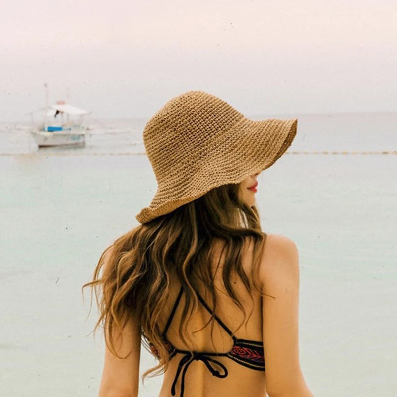 Beach Hat Female Sunscreen Cap