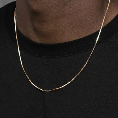 Gold Color Stainless Steel Necklace
