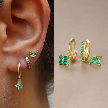 Trendy Stainless Steel Flower