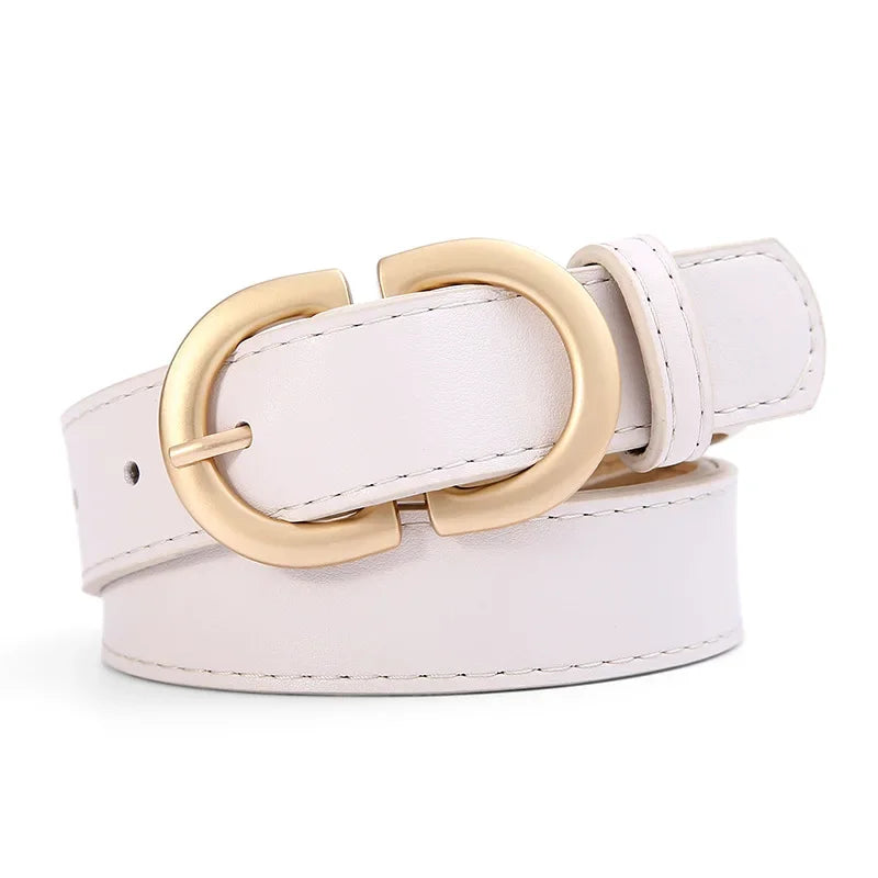 Women's Solid Color Waist Belt
