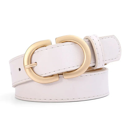 Women's Solid Color Waist Belt