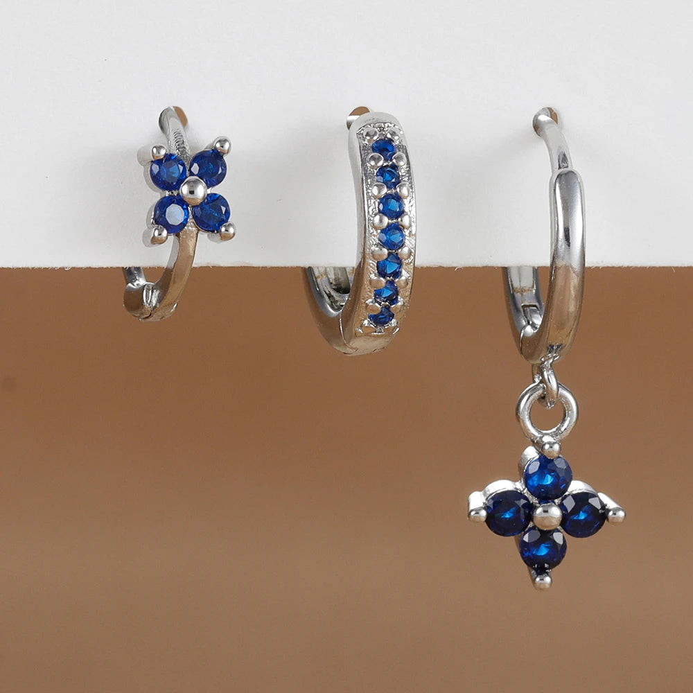 Trendy Stainless Steel Flower